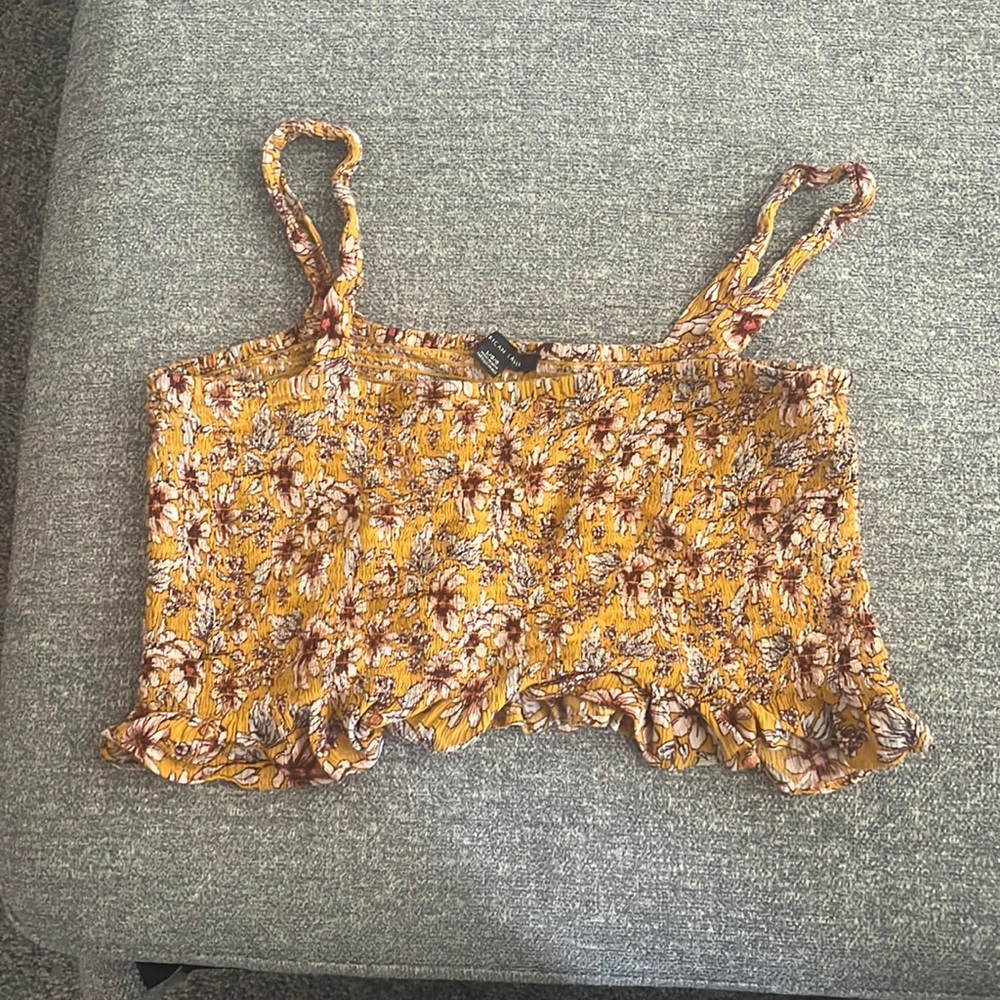 Floral Crop Top